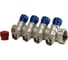 Коллектор ООО ПКФ Сварком регулируемый н/р 4 выхода 1x1/2 (VTc.560.N) (1 шт.) СанТех s009203 1