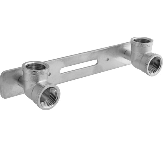 Планка монтажная с 2-мя водорозетками MPF 1/2" в/в ИС.072263