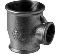 Переходной черный тройник BergMontana 1 1/2-11/4-1 1/2 г/г/г 130 Atusa / Berg Montana-Ф 13021767 13001767