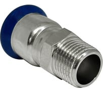 Муфта для труб из нержавеющей стали Millennium 15x1/2" с наружной резьбой MNM15121