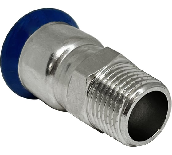 Муфта для труб из нержавеющей стали Millennium 15x1/2" с наружной резьбой MNM15121