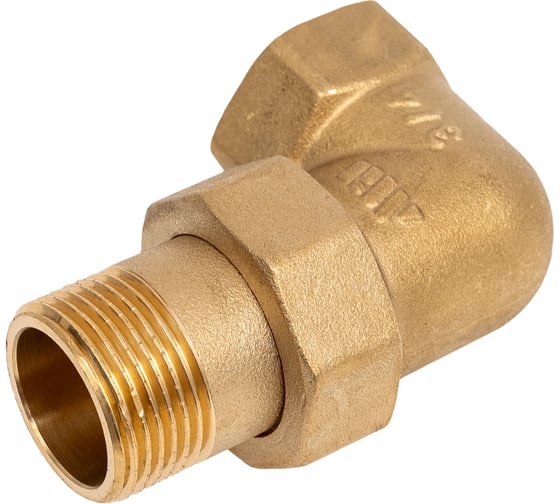 Разъемное угловое соединение американка Millennium 3/4" с внутренней-наружной резьбой LNUMF3434