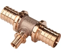 Тройник РЕХАУ 32, 16, 32, бронза (RX+), с уменьшенным боковым проходом 14570643001