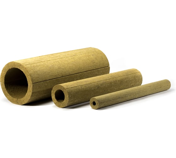 Минераловатные теплоизоляционные цилиндры XOTPIPE SP-100 194x30x1000 мм, поставляется кратно упаковке, в упаковке 6 шт.(6 пог. м) VISP100L10DT194-30