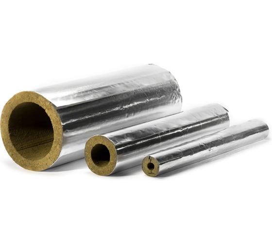 Минераловатные теплоизоляционные цилиндры XOTPIPE SP-100 Outside 70x40x1000 поставляется кратно упаковке, в упаковке 8 шт.(8 пог. м) VISP100OTССL10DT70-40 1