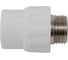 Муфта PP-R бел комб 20х1/2 НР Gigant GPM-20X12НР 3