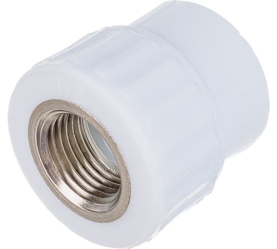 Муфта PP-R бел комб 25х1/2 ВР Gigant GPM-25X12ВР