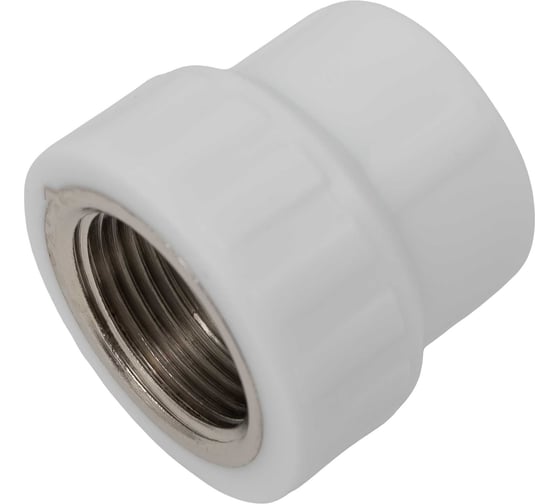 Муфта PP-R бел комб 25х3/4 ВР Gigant GPM-25X34ВР 1