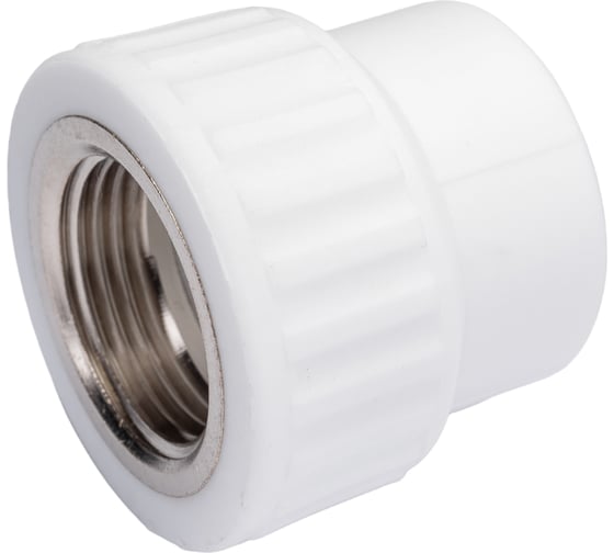 Муфта PP-R бел комб 32х1 ВР Gigant GPM-32X1ВР