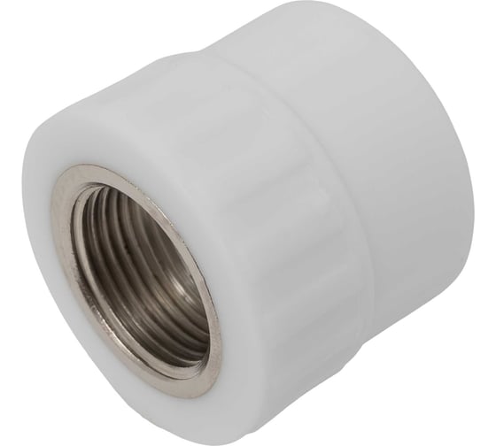 Муфта PP-R бел комб 32х3/4 ВР Gigant GPM-32X3/4ВР 1