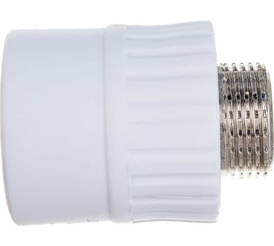 Муфта PP-R бел комб 32х3/4 НР Gigant GPM-32X34НР