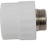 Муфта PP-R бел комб 32х3/4 НР Gigant GPM-32X34НР 3