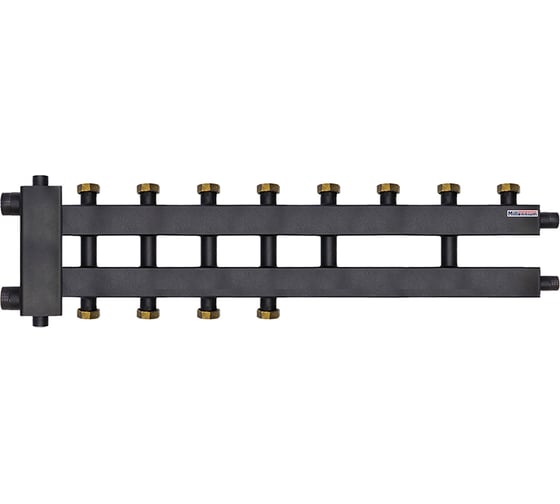 Коллектор для котла Millennium 1 1/2" наружная резьба х1 1/2" внутренней резьбой /125мм/дублер 4+2+1 контура с гидроразделителем MKDG4085.421F