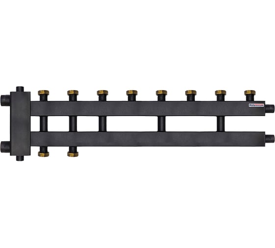 Коллектор для котла Millennium 1 1/2" наружная резьба х1 1/2" внутренней резьбой /125мм/дублер 4+1+1 контура с гидроразделителем MKDG4085.411F 1