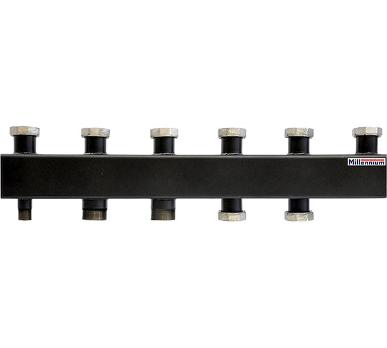 Коллектор для котла Millennium 1 1/2" наружная резьба х 1 1/2" внутренней резьбой /125мм/ 3+1 контура MKS4085.31F