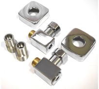 Угловое соединение для полотенцесушителя Millennium 1/2" х 3/4" наружная/внутренняя резьба,комплект (пара) B-9