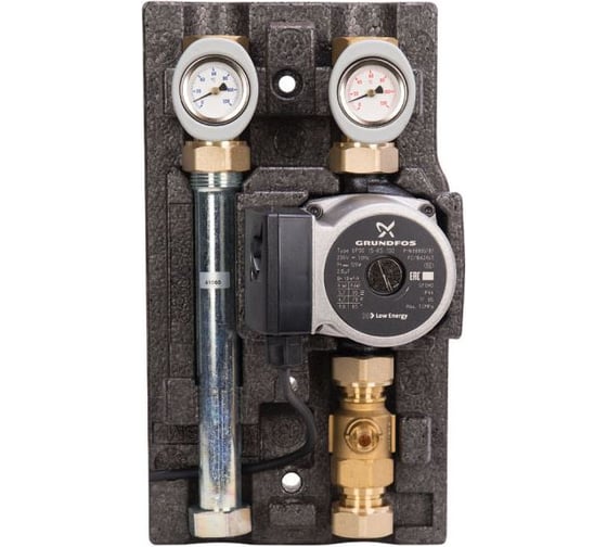 Насосный модуль Huch EnTec ECO DK DN 20 с насосом Grundfos UPS 15-65 101.10.018.01 GF 1