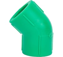 Уголок Blue Ocean 45 градусов, 20, полипропиленовый, зеленый PPRF/45E G -20