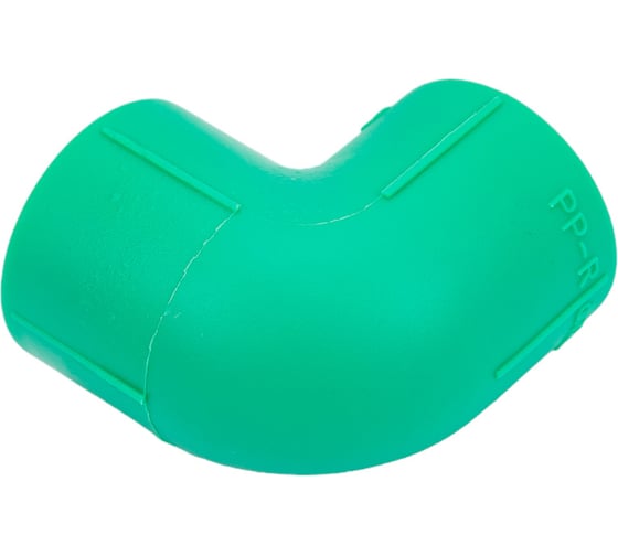 Уголок Blue Ocean 90 градусов, 20, полипропиленовый, зеленый PPRF/90E G -20