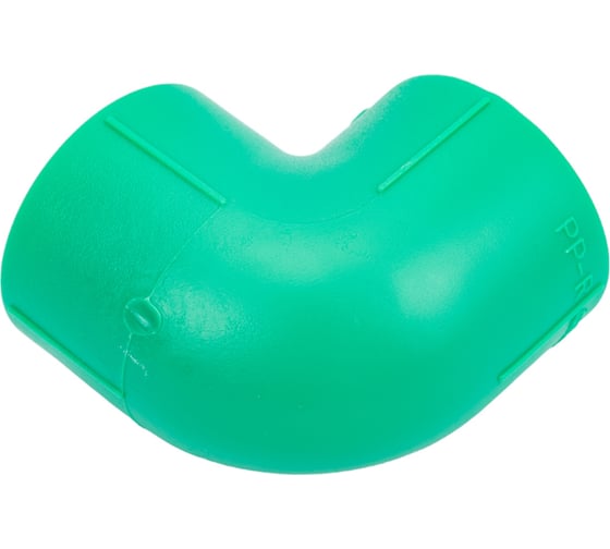 Уголок Blue Ocean 90 градусов, 25, полипропиленовый, зеленый PPRF/90E G -25