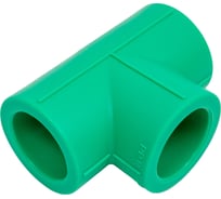 Прямой тройник Blue Ocean 25, полипропиленовый, зеленый PPRF/ET G -25