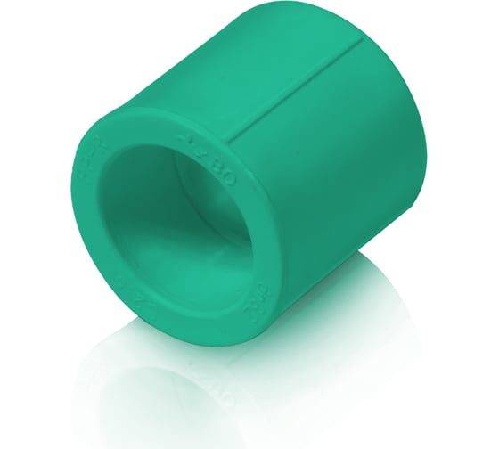 Прямая муфта Blue Ocean 32, полипропиленовая, зеленая PPRF/C G -32 1