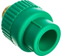 Комбинированная муфта с наружной резьбой Blue Ocean 20x1/2", полипропиленовая, зеленая PPRF/EA(G)-20x1/2"