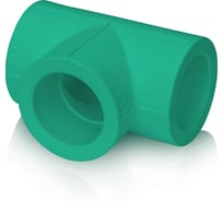 Прямой тройник Blue Ocean 32, полипропиленовый, зеленый PPRF/ET G -32