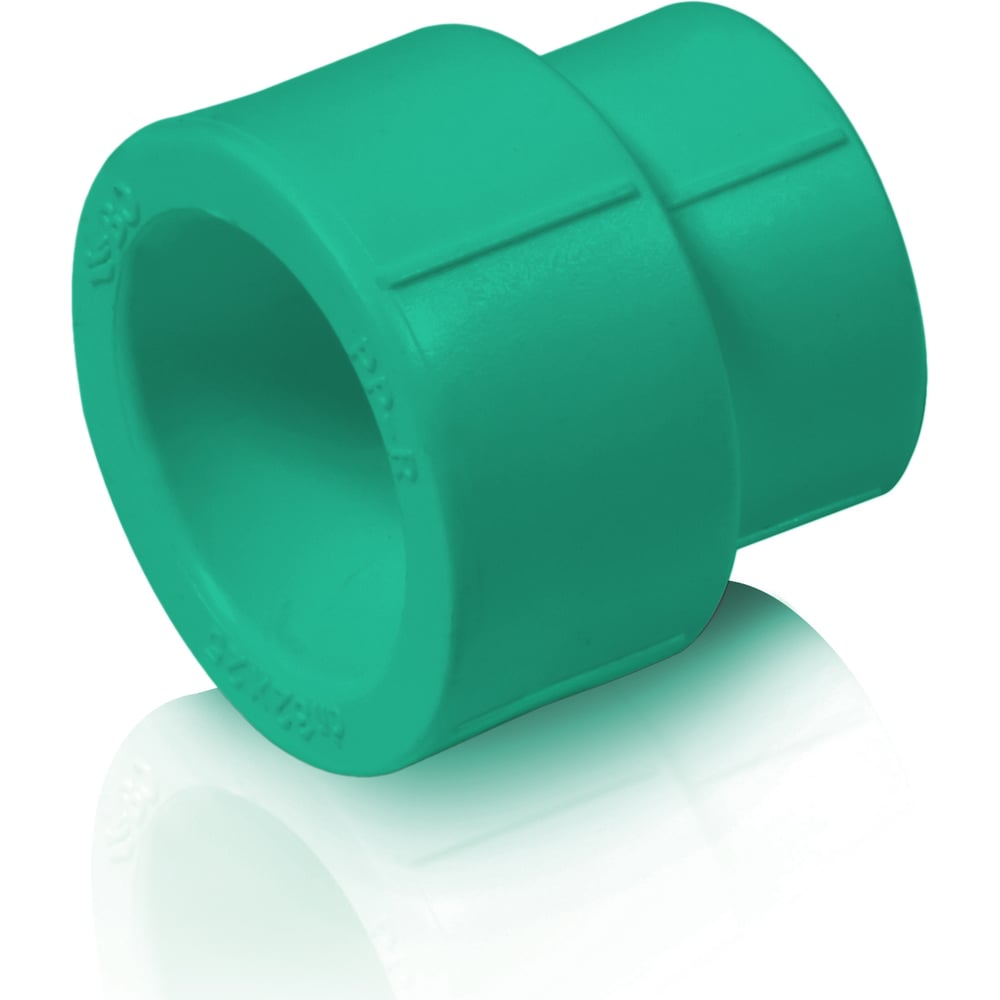 Переходная муфта Blue Ocean 32х25, полипропиленовая, зеленая PPRF/RC G ...