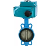 Затвор DN.ru дисковый BV-16 Ду200 Ру16 с электроприводом QT2-040 380В D050-70353