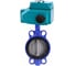 Затвор DN.ru QT450-QT450-EPDM-2W-Fb-H LUG Ду50 Ру16, 1/4-оборотный электропривод 24В D050-70656 1