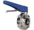 Затвор дисковый DN.ru 304-304-EPDM-2W-T-H Ду32 Ру10 пищ.нерж.сталь,резьбовой, рукоятка D050-73026 1