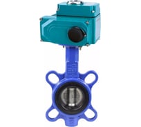 Затвор DN.ru WCB-316-VITON-2W-Fb Ду50 Ру16, 1/4-оборотный электропривод QT2-003 24В D050-70590