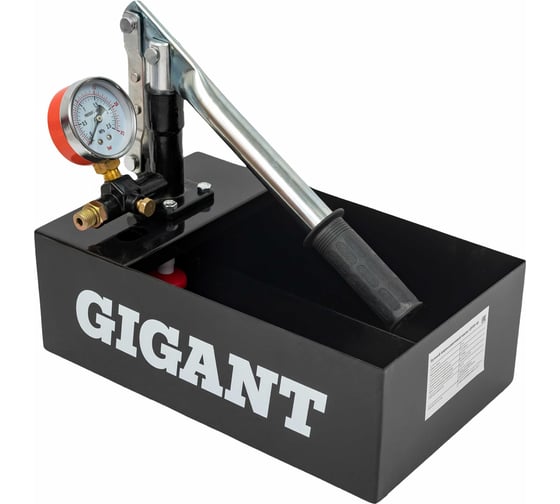 Ручной опрессовочный насос Gigant 10 бар GPTP-10