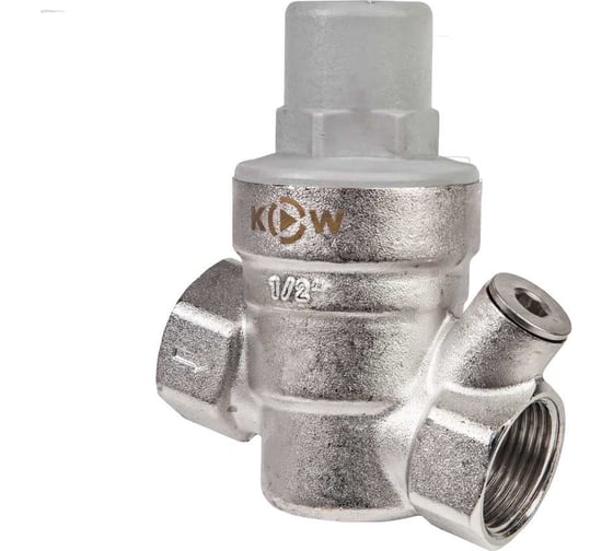 Редуктор давления мембранный KROMWELL 1/2 с отв.под манометр KW.PR620004