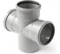 Крестовина одноплоскостная для канализации Flextron 110x110x110/87 SVK-K11265 Н0000011265