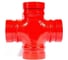 Крестовина муфтовая GROOVEX УТ / GROOVED CROSS SHORT RADIUS 4 - 108mm KM108 1