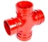 Крестовина муфтовая GROOVEX УТ / GROOVED CROSS SHORT RADIUS 4 - 108mm KM108 2