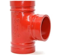 Тройник GROOVEX GROOVED TEE SHORT RADIUS 4 - 114 mm TMK114