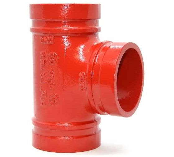 Тройник GROOVEX GROOVED TEE SHORT RADIUS 4 - 108 mm TMK108