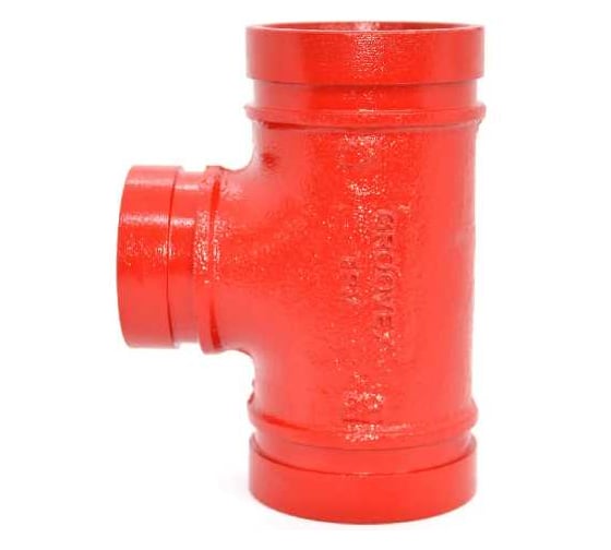 Тройник GROOVEX GROOVED REDUCING TEE 4x2 - 108x60mm TPM10860