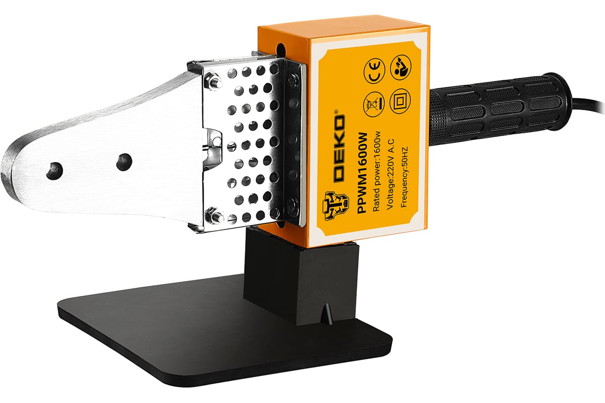 Аппарат для сварки полипропиленовых труб PPWM1600W DEKO в пластиковом ...