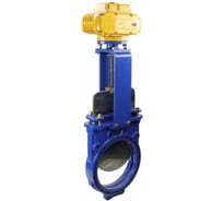 Шиберная ножевая задвижка DN.ru ДУ300 Ру10 электропривод MT-200 380В D040-02609