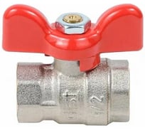 Кран шаровой Dist 3/4 г/г, бабочка, Ду20, Ру40, Стандарт Н312Б/107-9582