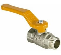 Кран шаровой Dist ГАЗ 1/2 г/ш, рычаг, Ду15, Ру40 Стандарт 421Р/107-9545