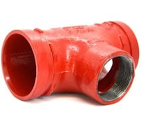 Тройник переходной GROOVEX УТ / THREADED REDUCING TEE BSPP 4x1 - 114x34mm TPR11434