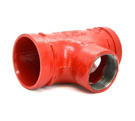 Тройник переходной GROOVEX УТ / THREADED REDUCING TEE BSPP 4x1 - 114x34mm TPR11434