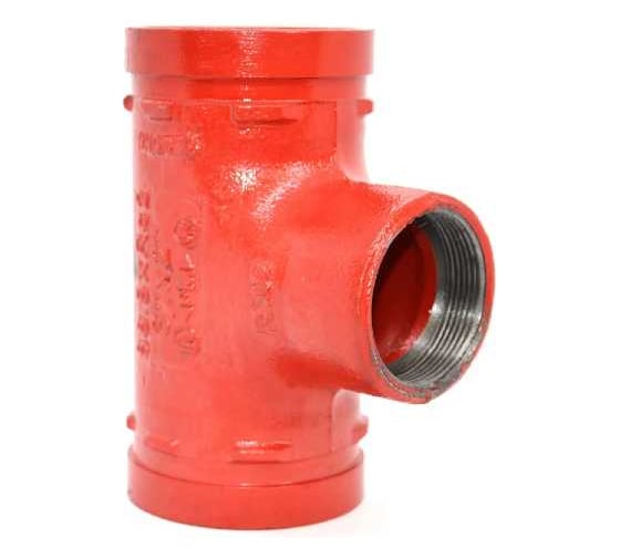 Тройник переходной GROOVEX УТ / THREADED REDUCING TEE BSPP 4x1 - 114x34mm TPR11434