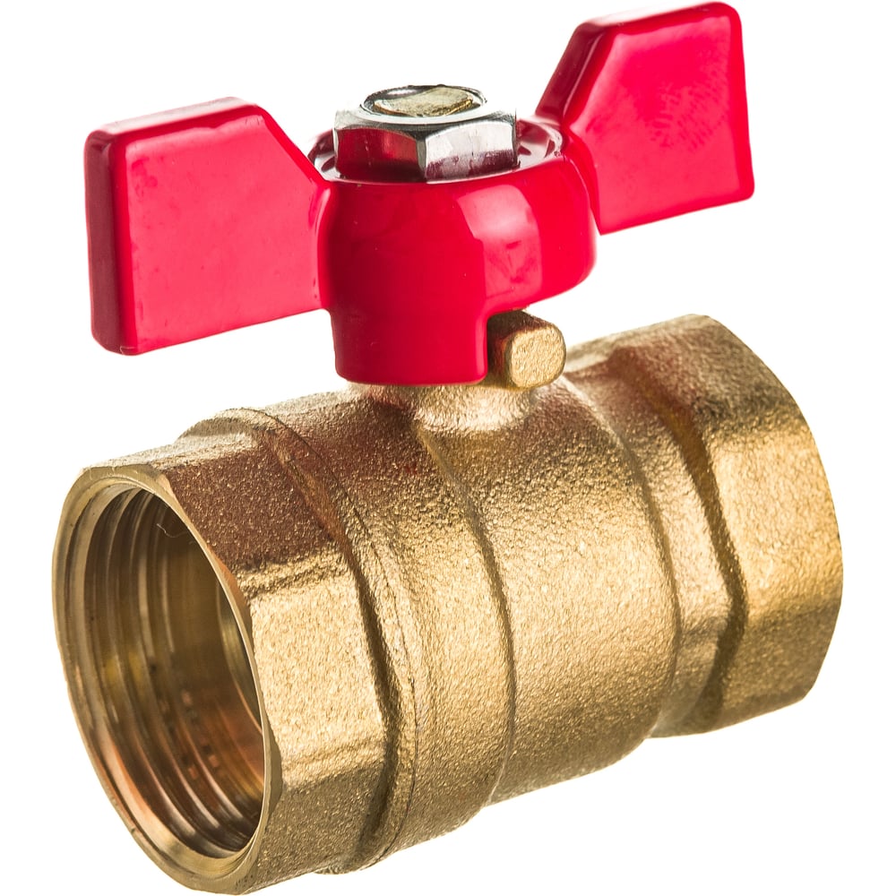 Шаровой кран ProfECO 3/4 ВР-ВР, муфтовый, бабочка, Ду20, Ру20 11Б27п1 ...