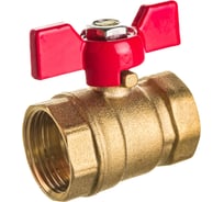 Шаровой кран ProfECO 3/4 ВР-ВР, муфтовый, бабочка, Ду20, Ру20 11Б27п1 PE-34FFB